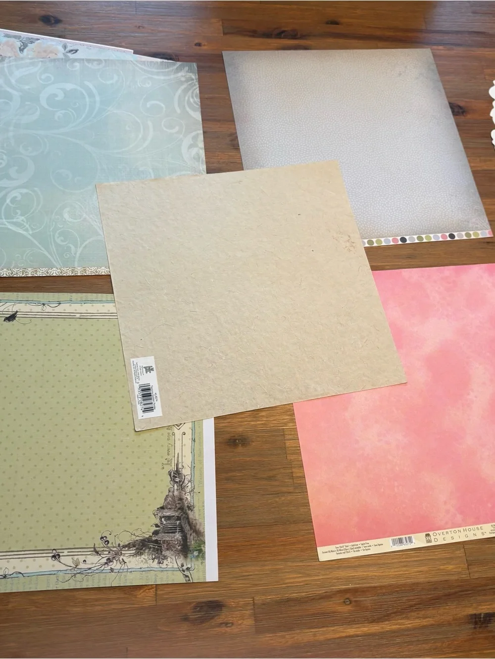 Beautiful scrapbook paper bundle